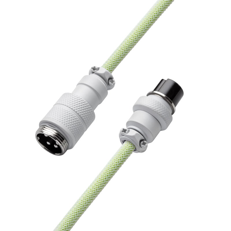 CableMod Pro Coiled Keyboard Cable USB A to USB Type C , Lime Sorbet - 150cm CableMod