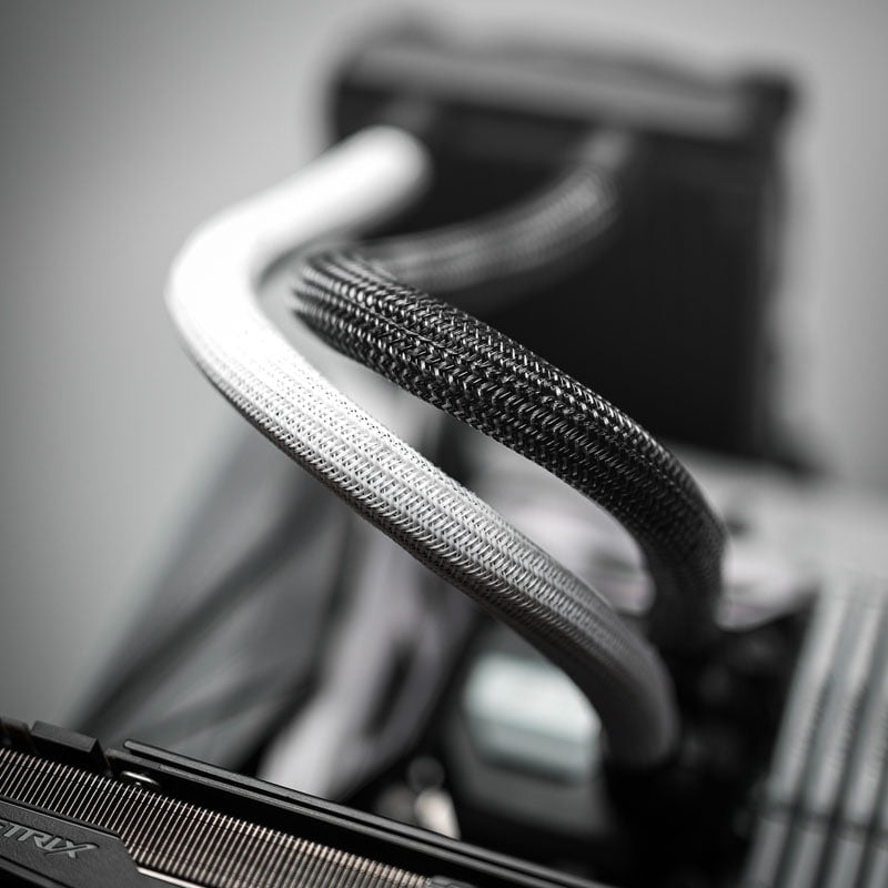 CableMod AIO Sleeving Kit Series 2 EVGA CLC / NZXT Kraken - white CableMod