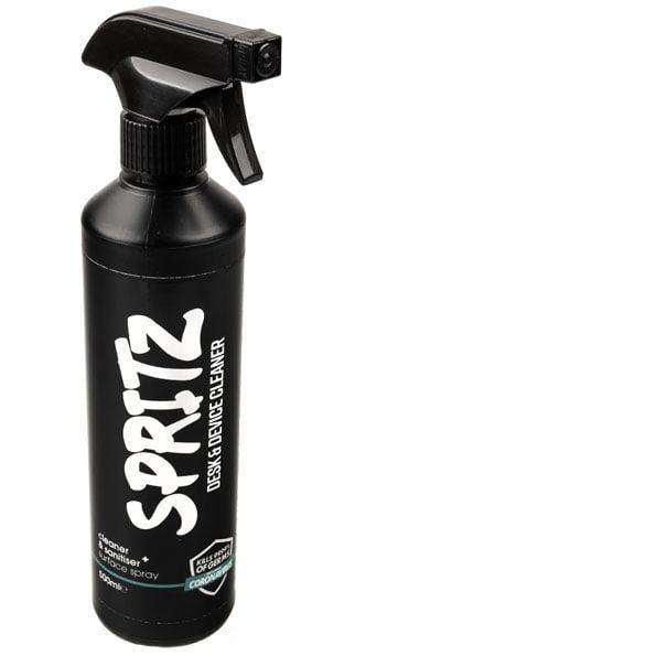IT Dusters Spritz Desk & Device Sanitizer - 500ml, microfiber cloth IT Dusters