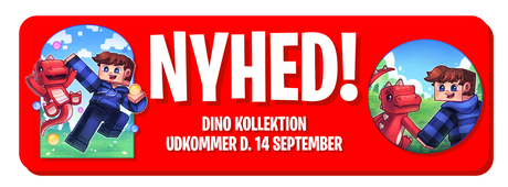 🦖 Judex udkommer med Dino Merchandise d. 14 September! 🦖