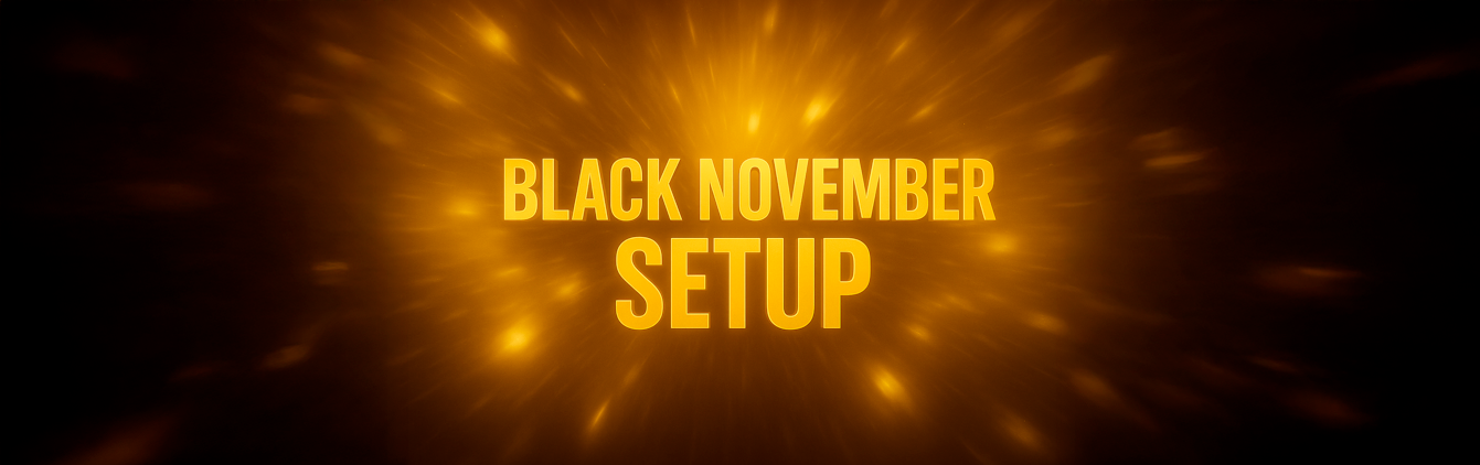 black november gaming setup 2025 tilbud