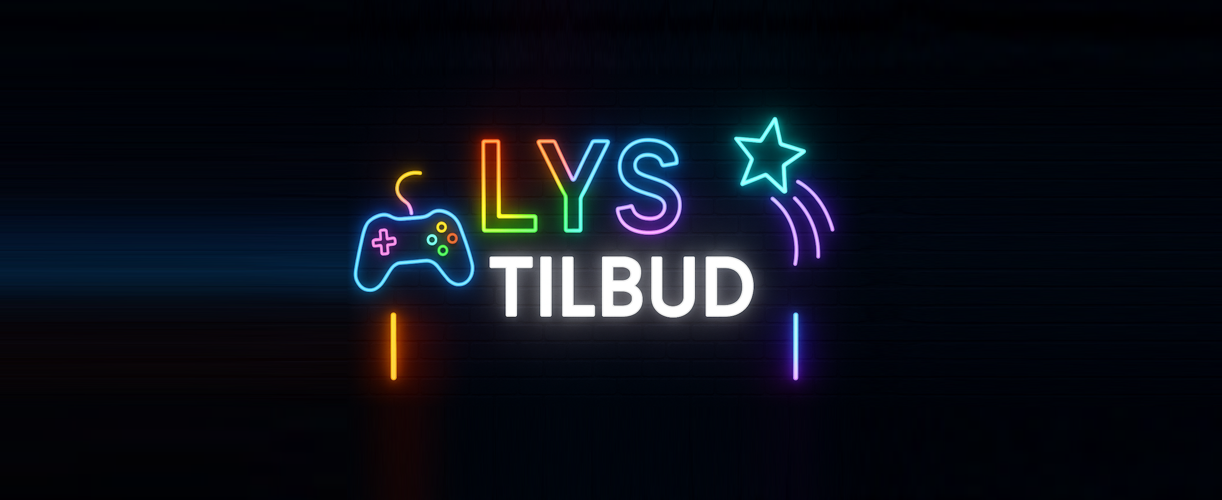 Gaming Lys Tilbud hos Geekd