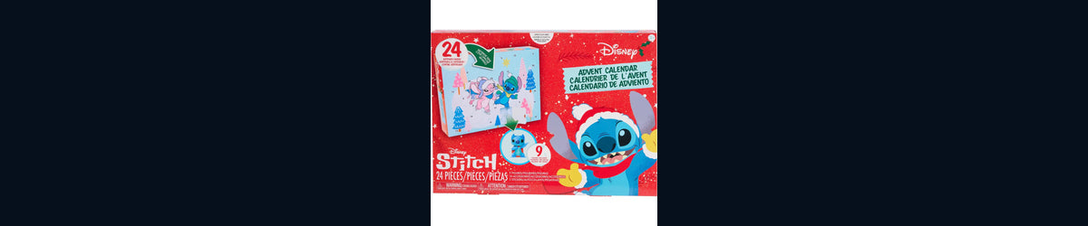 Disney Stitch Julekalender 2025 – 24 Søde Overraskelser
