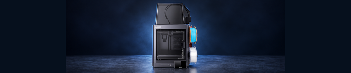 Elegoo Centauri Carbon 2 Combo 3D-printer på kollektionsbanner