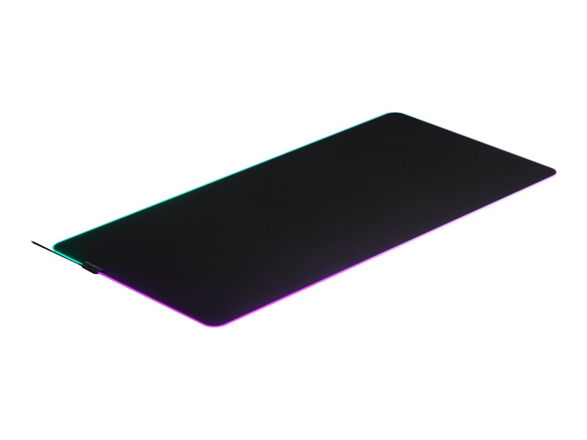SteelSeries QcK Prism Cloth 3XL Beleuchtetes Tastatur- und Mauspad 