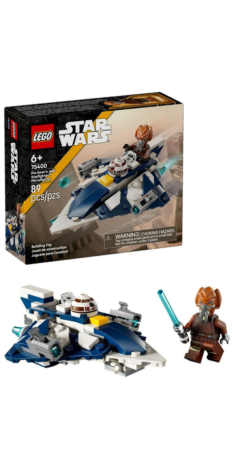 LEGO 75400 Star Wars Plo Koons Jedi Starfighter Microfighter LEGO