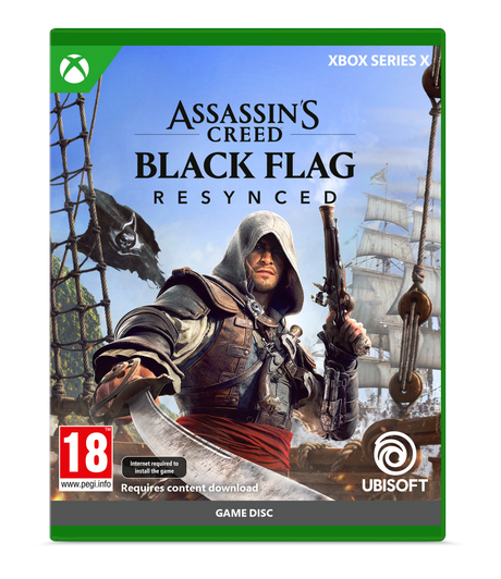 Assassin's Creed Black Flag Resynced – Xbox Series X – spilomslag