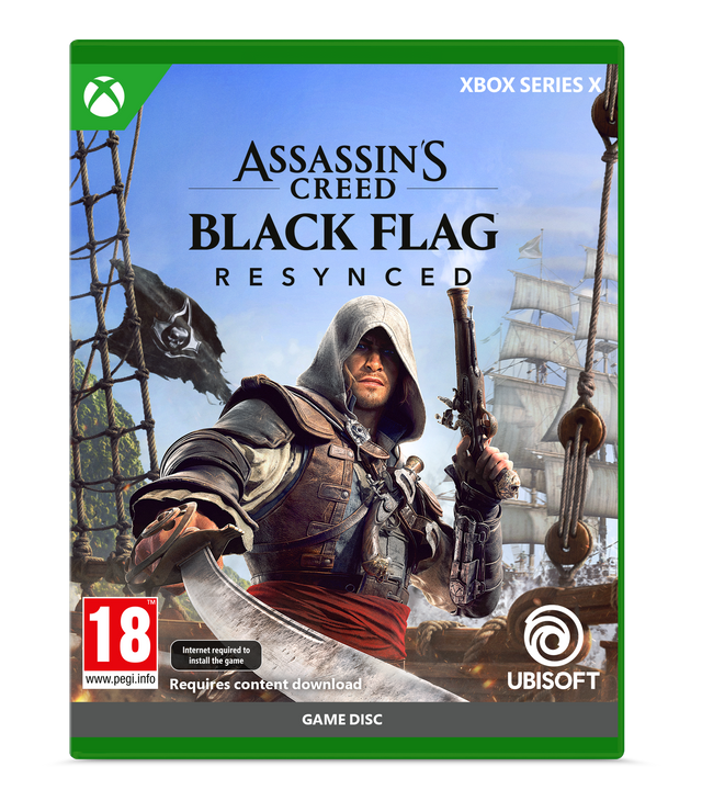 Assassin's Creed Black Flag Resynced – Xbox Series X – spilomslag