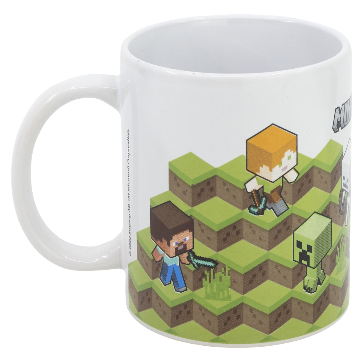 Minecraft Verden Keramisk Krus - 325 ML