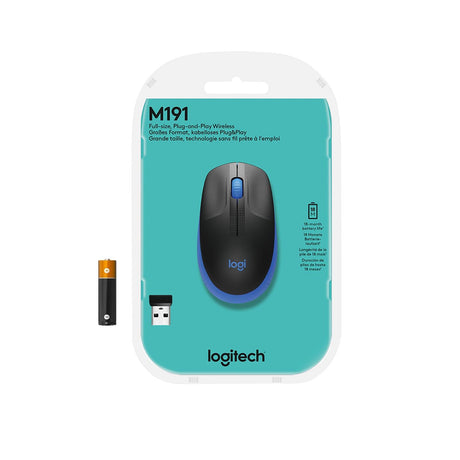 Logitech - M190 Full-size Wireless Mouse