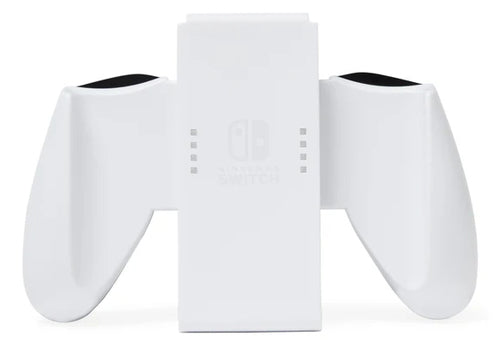 PowerA Joy-Con Comfort Grip Nintendo Switch Hvid – Greb forfra