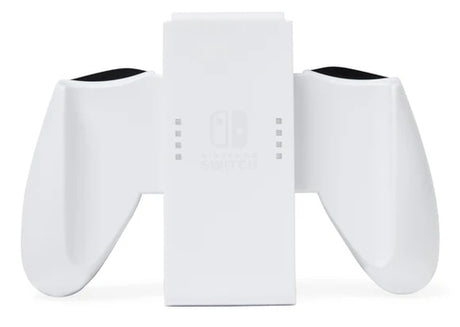 PowerA Joy-Con Comfort Grip Nintendo Switch Hvid – Greb forfra