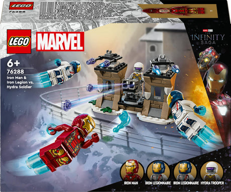 LEGO - Super Heroes - Iron Man & Iron Legion vs. Hydra Soldier (76288) LEGO