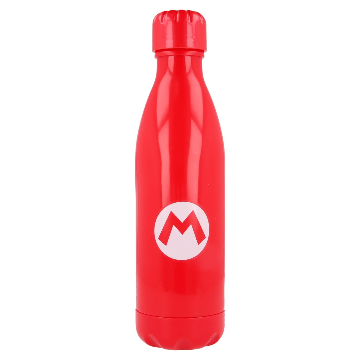 Super Mario - Plastik Vandflaske - Rød - 660 ML