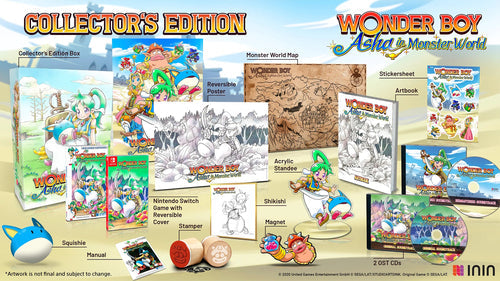 Wonder Boy: Asha in Monster World Collectors Edition Nintendo