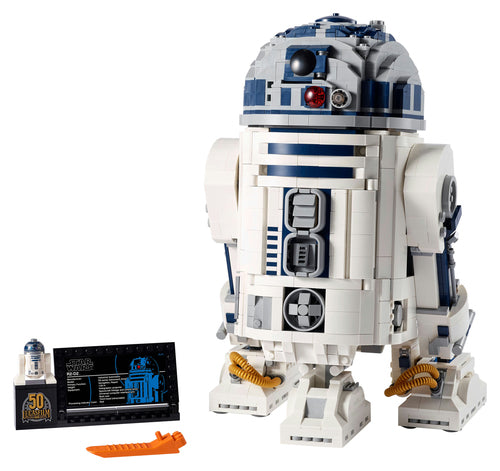 LEGO 75308 Star Wars R2-D2 Buildable Lightsaber Figure Construction Toy (Adult Set) Lego