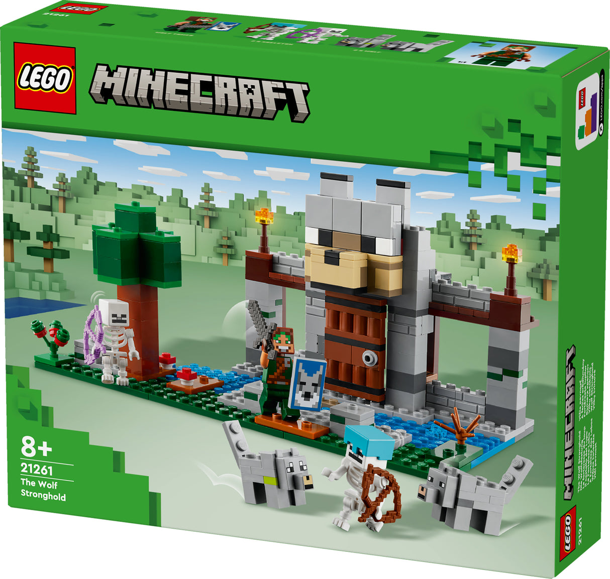 LEGO Minecraft - The Wolf Stronghold (21261) LEGO