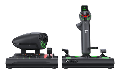 Turtle Beach VelocityOne H.O.T.A.S. – PC-flystyring – Front fra lav vinkel