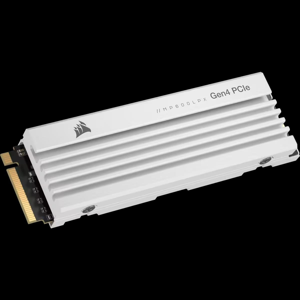 CORSAIR MP600 PRO LPX PCIe Gen4 x4 NVMe M.2 SSD - 2TB - White Corsair