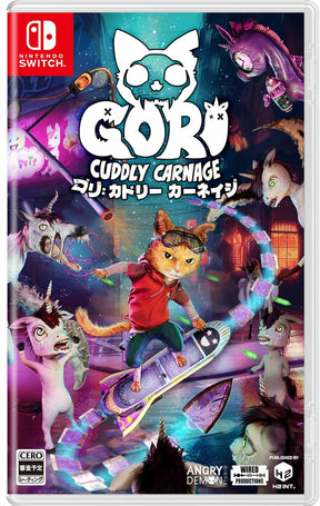 Gori: Cuddly Carnage (Multi-Language) (Import) – omslag til Nintendo Switch