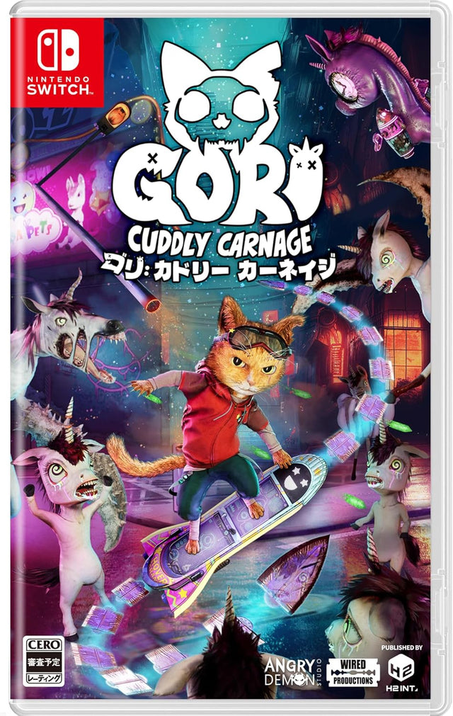 Gori: Cuddly Carnage (Multi-Language) (Import) – omslag til Nintendo Switch
