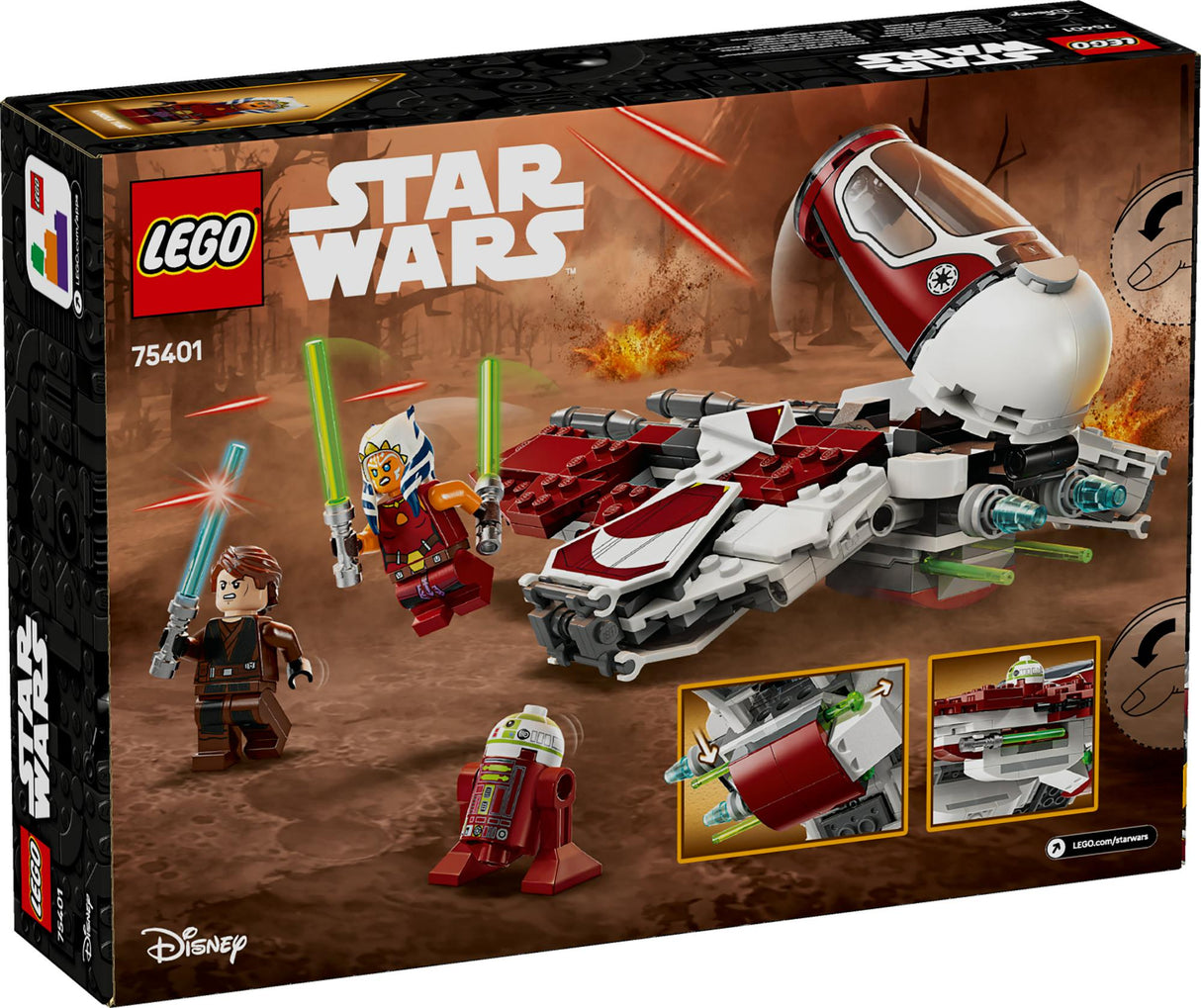 LEGO 75401 Star Wars Ahsoka's Jedi Interceptor LEGO