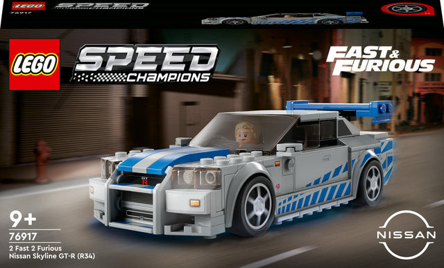 LEGO Speed Champions - 2 Fast 2 Furious Nissan Skyline GT-R R34 (76917) LEGO