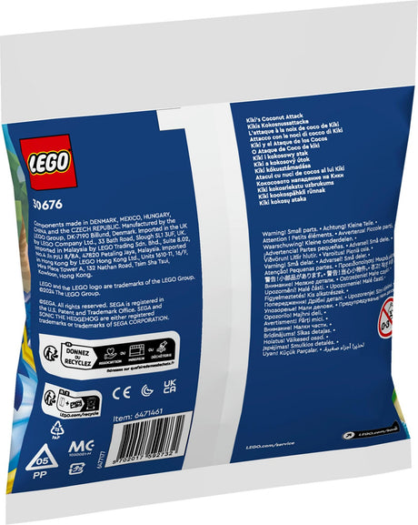 LEGO 30676 Sonic the Hedgehog Kiki's Coconut Attack LEGO