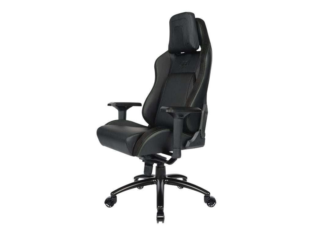 L33T E-Sport Pro Comfort Gamer Stuhl Schwarz 