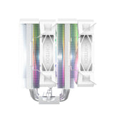 Montech NX600, dual tower, 6 HP CPU Cooler, ARGB, White Telon Technology Co Ltd (Montech)