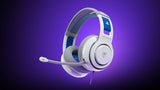 Turtle Beach Atlas 200 – PlayStation-headset – Hvid – headset på lilla baggrund