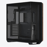 APNX V1, Midi-Tower, ATX, Tempered Glass - Wood, black Aerocool Advanced Technologies Co., LTD (APNX)