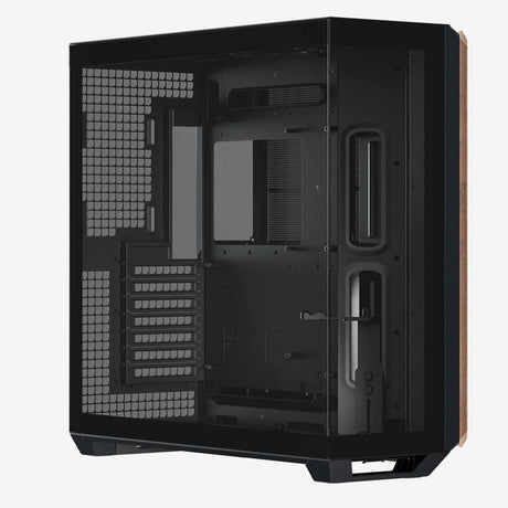 APNX V1, Midi-Tower, ATX, Tempered Glass - Wood, black Aerocool Advanced Technologies Co., LTD (APNX)