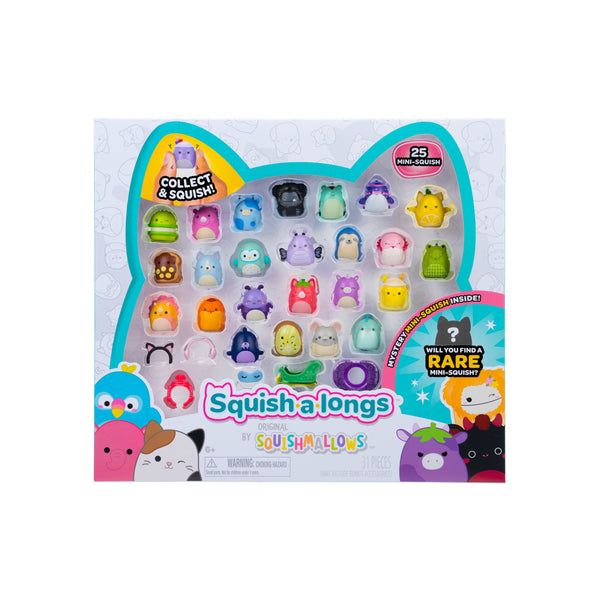 Squish-a-longs Serie 7 – 25 minifigurer 2,5 cm