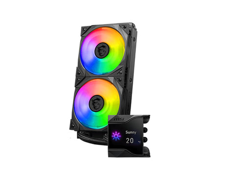 MSI MPG CORELIQUID D240 AIO-vandkøling - sort - visning 4