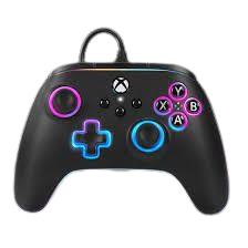 PowerA Advantage Kablet Controller - Xbox Series X/S -  m/ Lumectra + RGB LED Strip - Sort