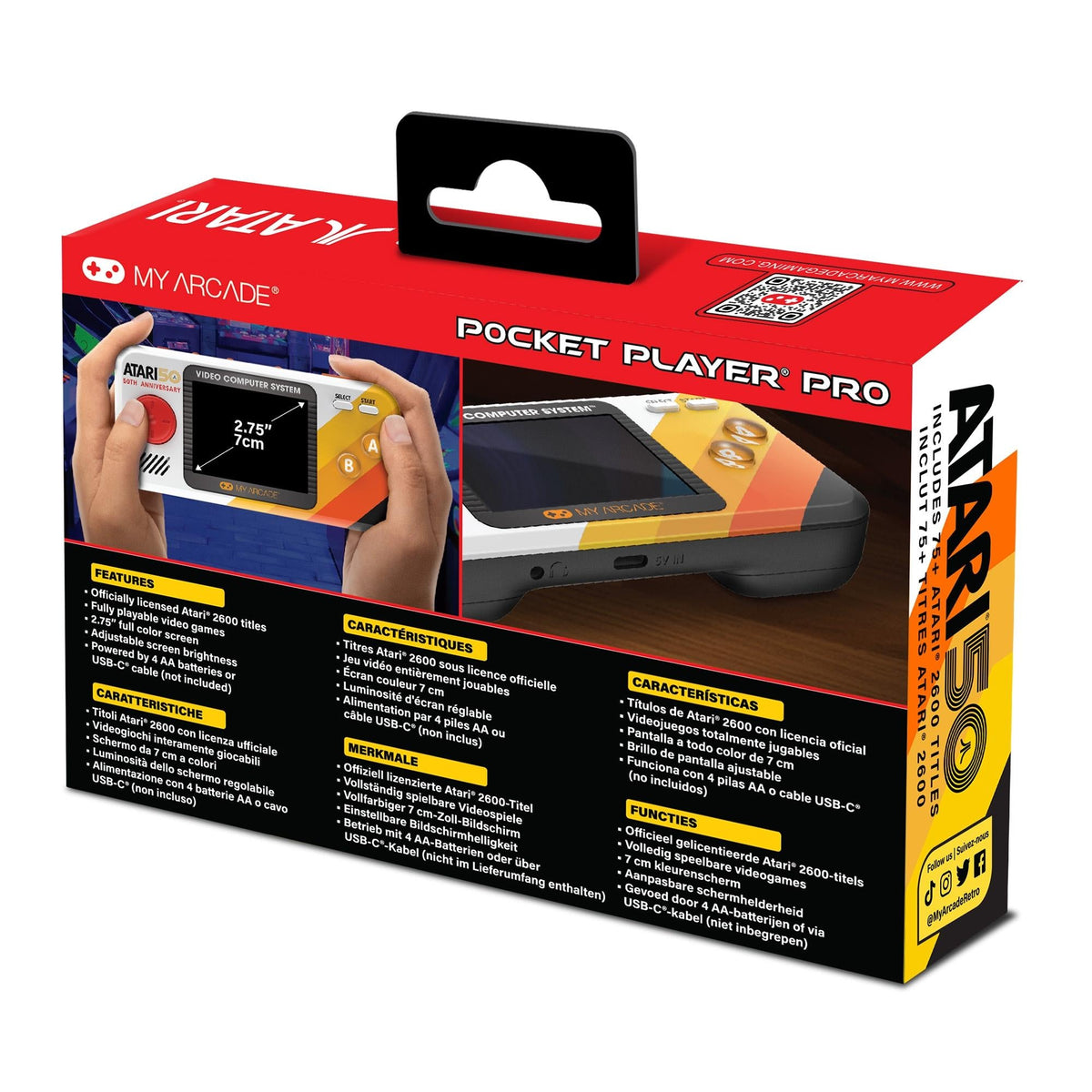 dreamGear My Arcade Pocket Player Pro Atari (100 in 1) dreamGEAR