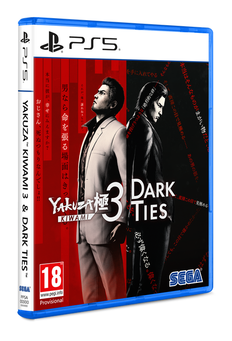 Yakuza Kiwami 3 and Dark Ties – PlayStation 5 – spilomslag