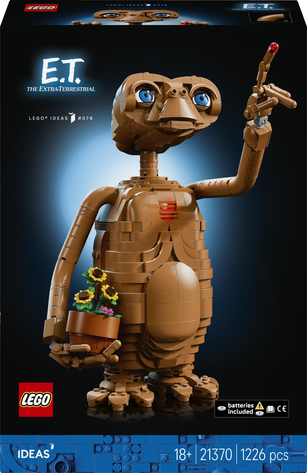 LEGO - LEGO Ideas - E.T. the Extra-Terrestrial (21370) LEGO