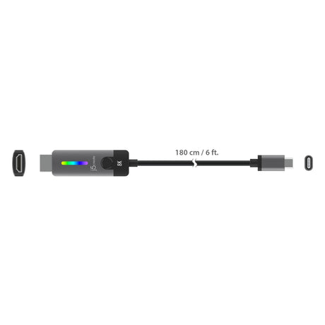J5 USB-C TO HDMI 2.1 8K CABLE J5