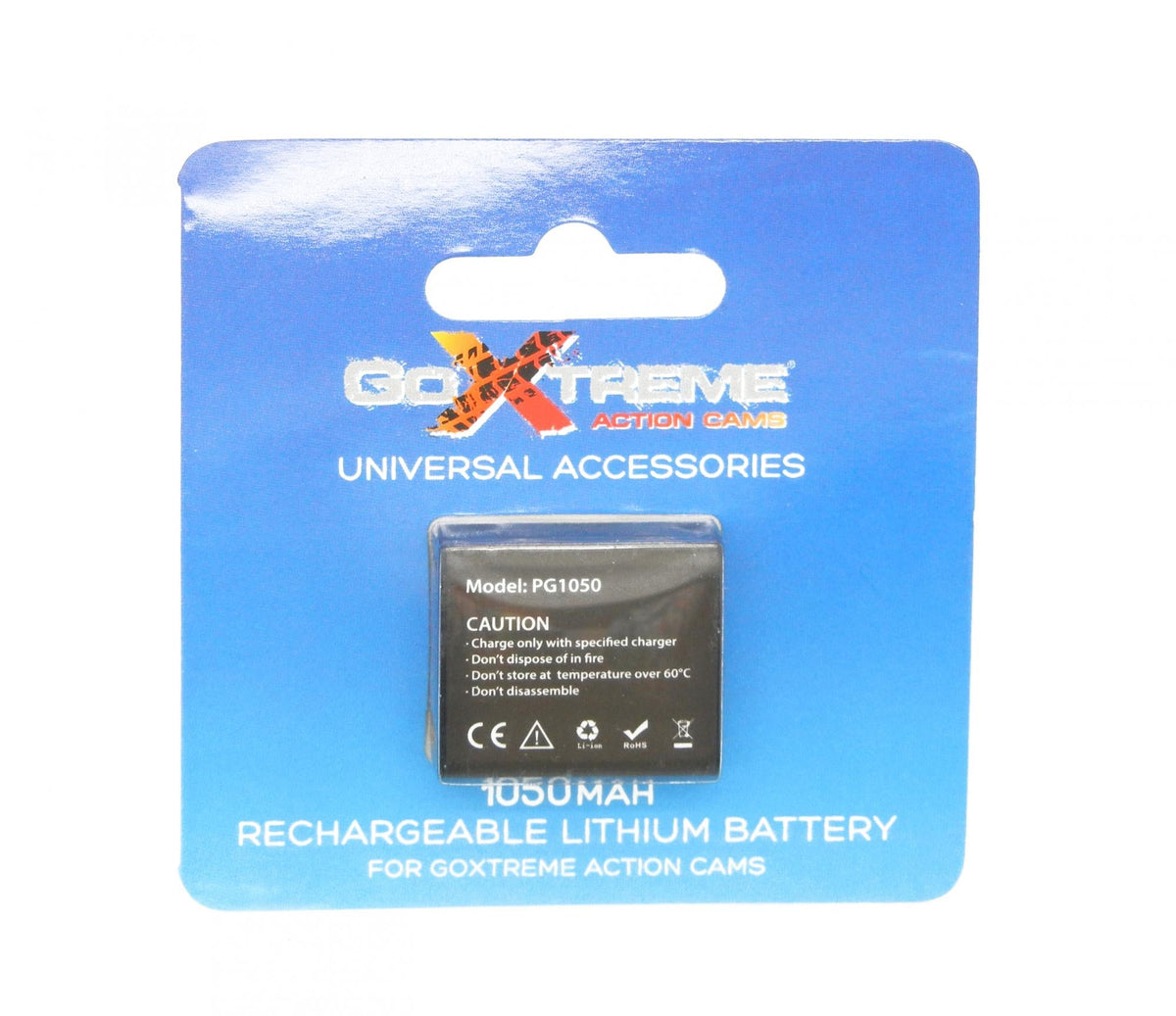GoXtreme Battery for Endurance, Discovery,Rally Wifi Easypix