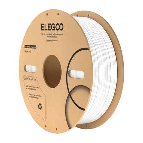 Elegoo ABS filament – hvid, 1 kg