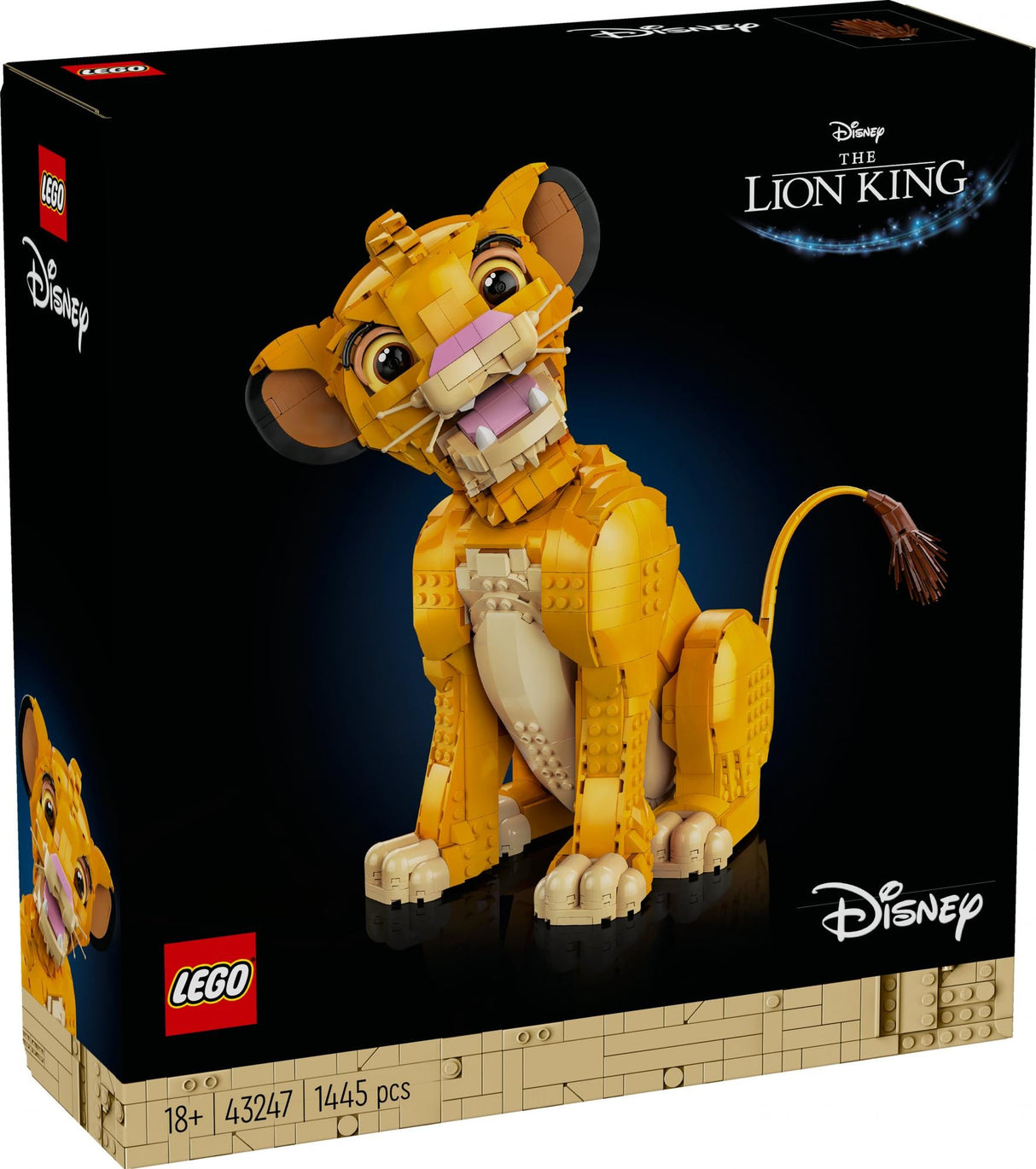 LEGO 43247 Disney Simba, The Young Lion King LEGO