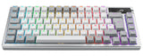 ASUS ROG AZOTH MOONLIGHT WHITE 75% Wireless DIY Custom RGB Gaming Keyboard, NX Red Switches, OLED Display, PBT ASUS