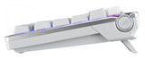 ASUS ROG AZOTH MOONLIGHT WHITE 75% Wireless DIY Custom RGB Gaming Keyboard, NX Red Switches, OLED Display, PBT ASUS