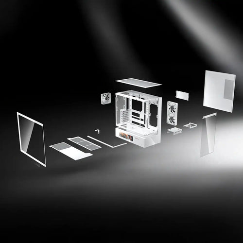 COUGAR CFV235 Vision, ARGB, glas, sort kabinet – produktdetalje