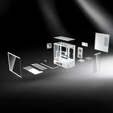 COUGAR CFV235 Vision, ARGB, glas, sort kabinet – produktdetalje