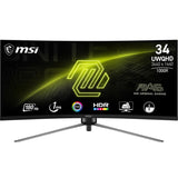 MSI MAG 345CQRDE – 34″ ultrawide-gamingskærm, 180 Hz – skærmens egenskaber