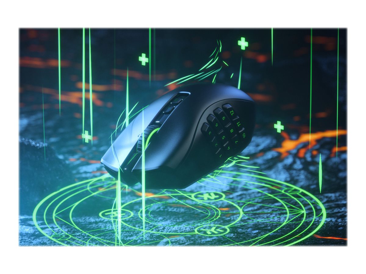 Razer Naga Pro Optical Wireless Schwarz Grün 