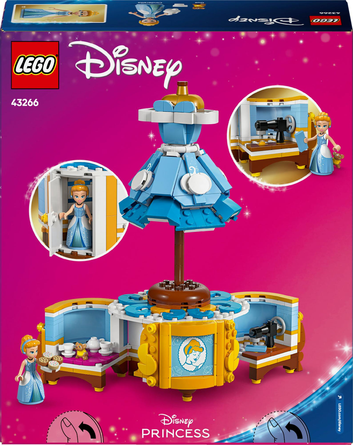 LEGO 43266 Disney Princess Cinderella's Dress LEGO